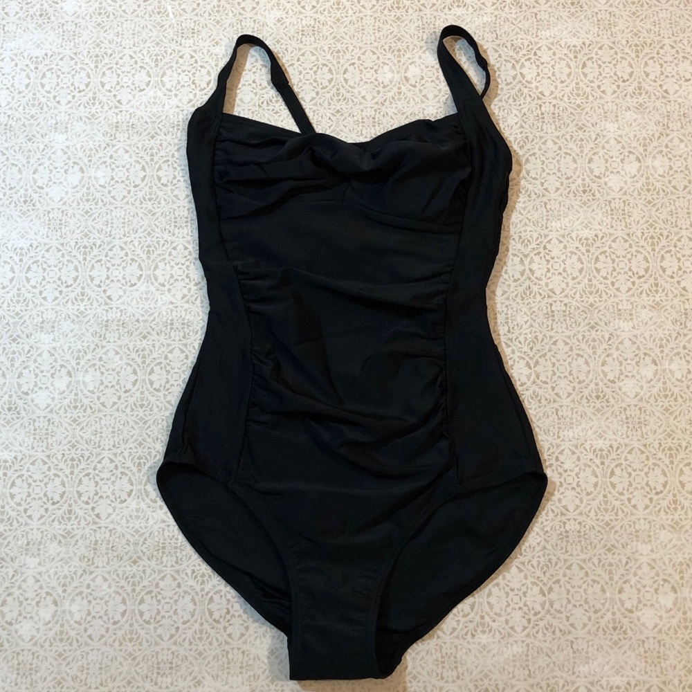 Black One Piece Swimsuit “New”